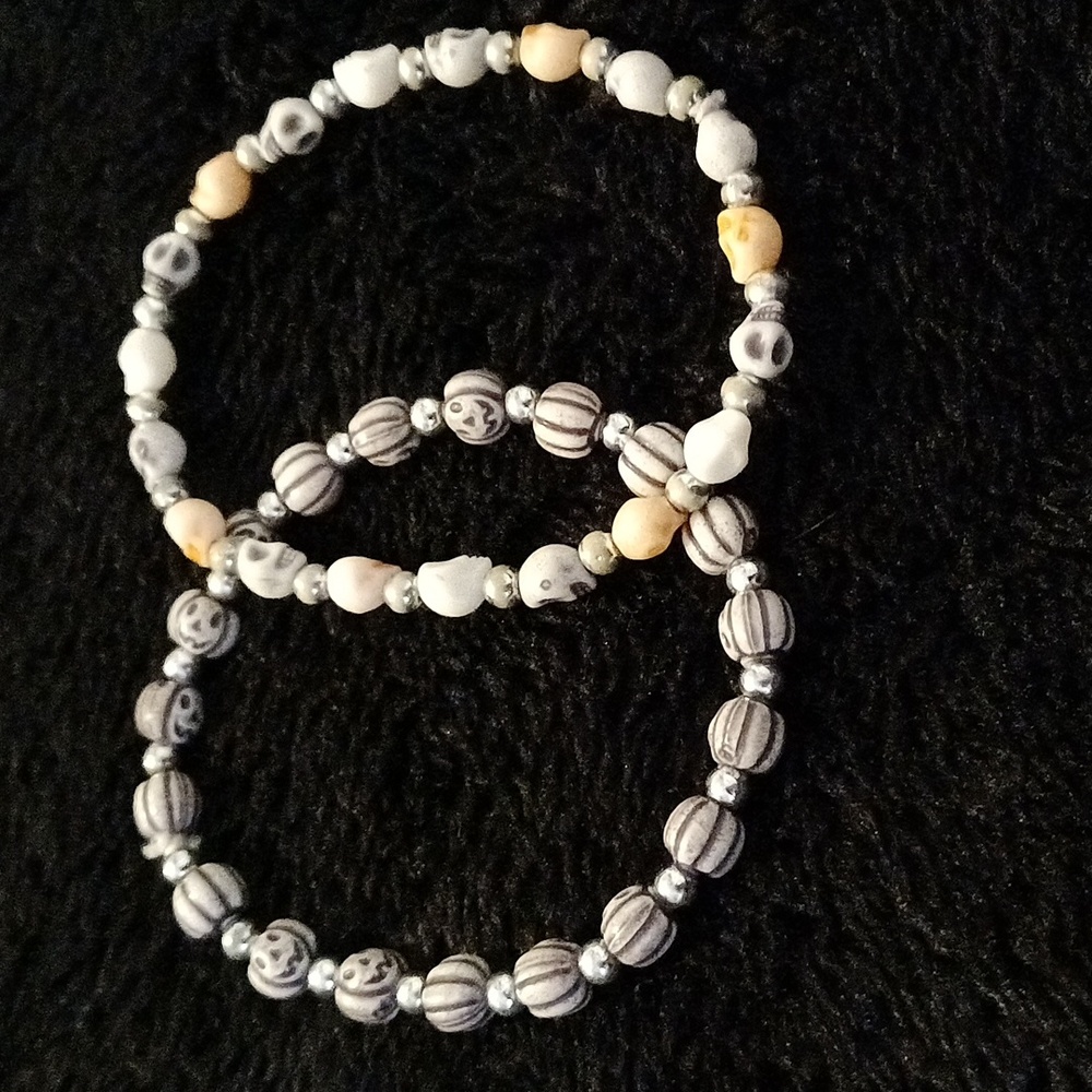 Pair Halloween bracelets